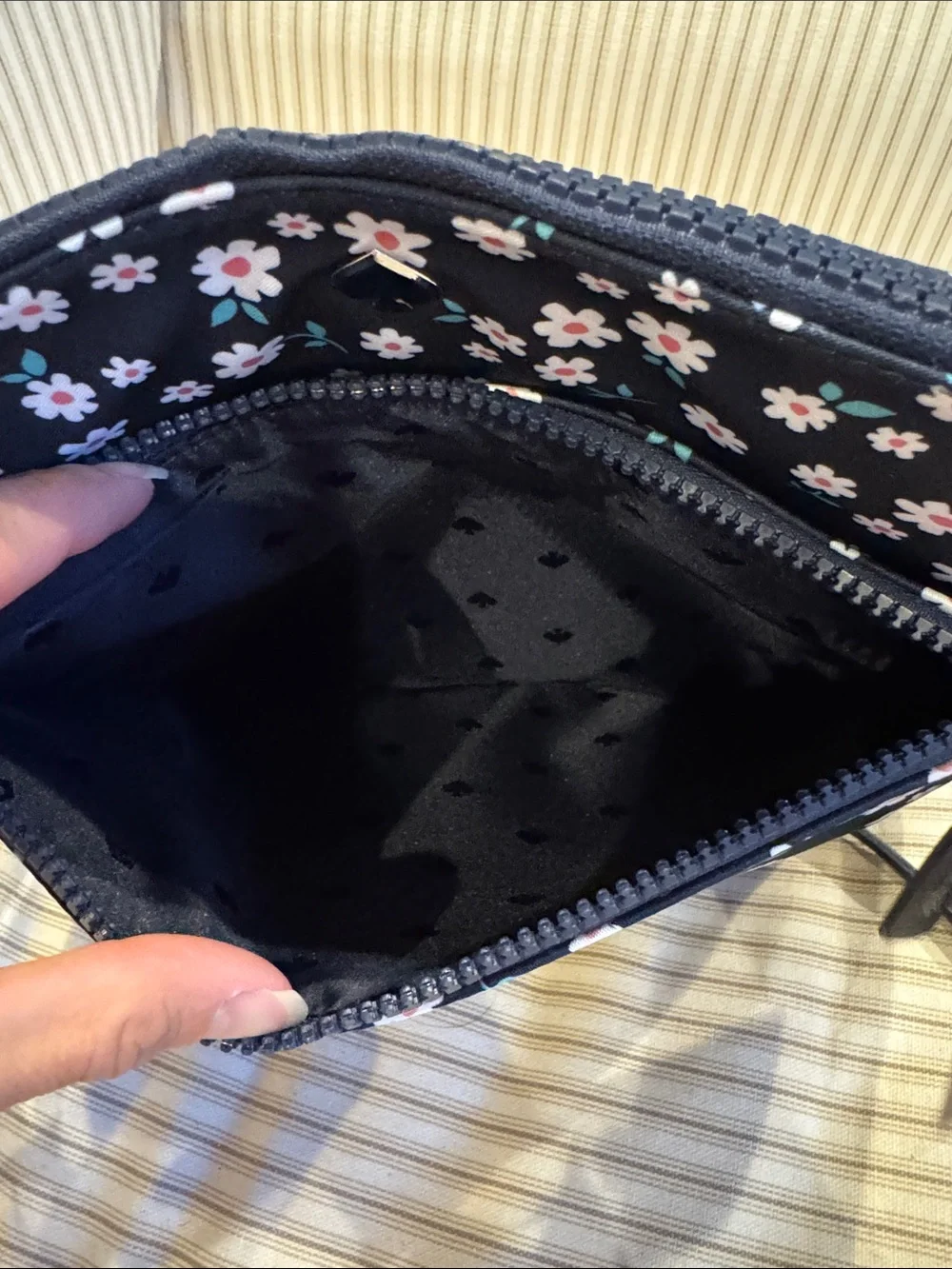 Kate spade jae flurette toss floral flat crossbody bag purse NWT